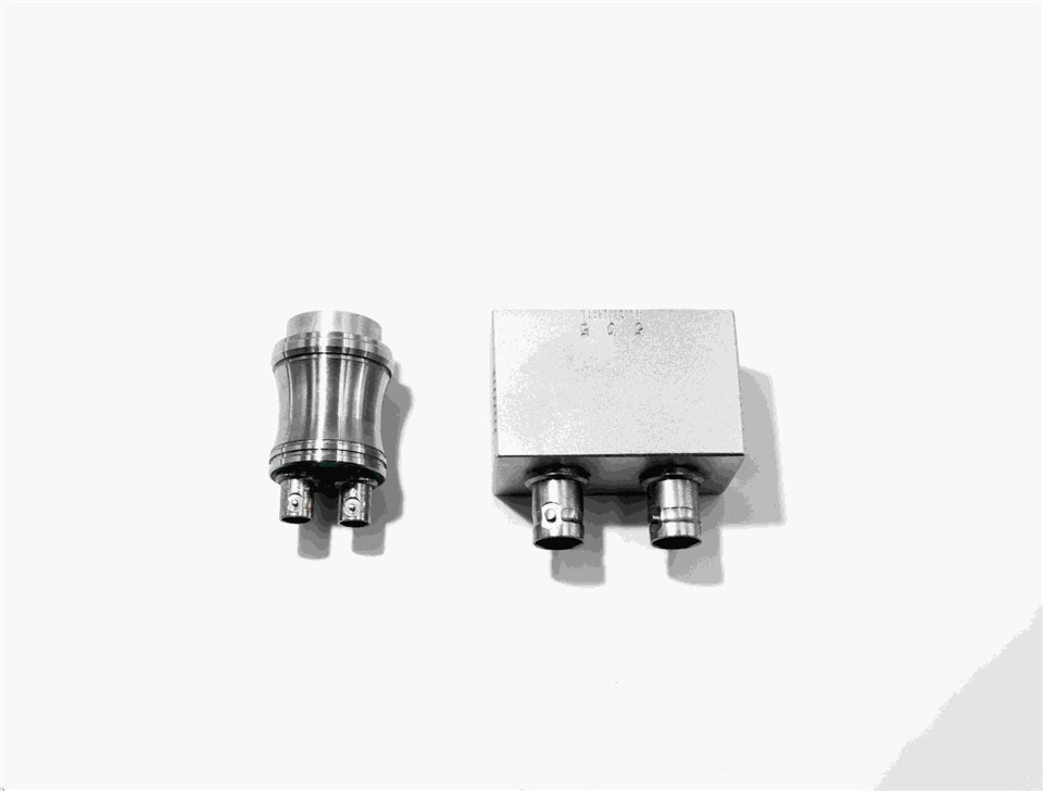 Dual Crystal Ultrasonic Straight Transducer